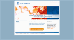 Desktop Screenshot of acornbio.com